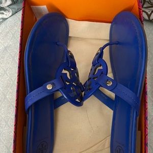 Tory Burch Miller sandals-jewel blue